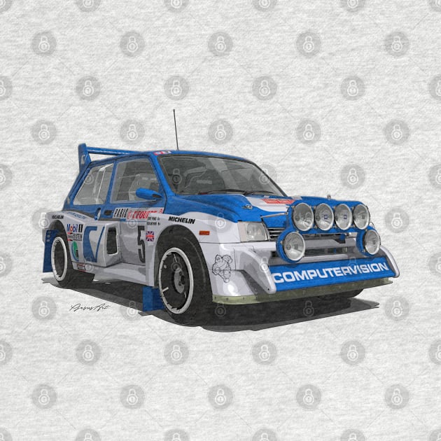 MG METRO 6R4 GROUP B by PjesusArt